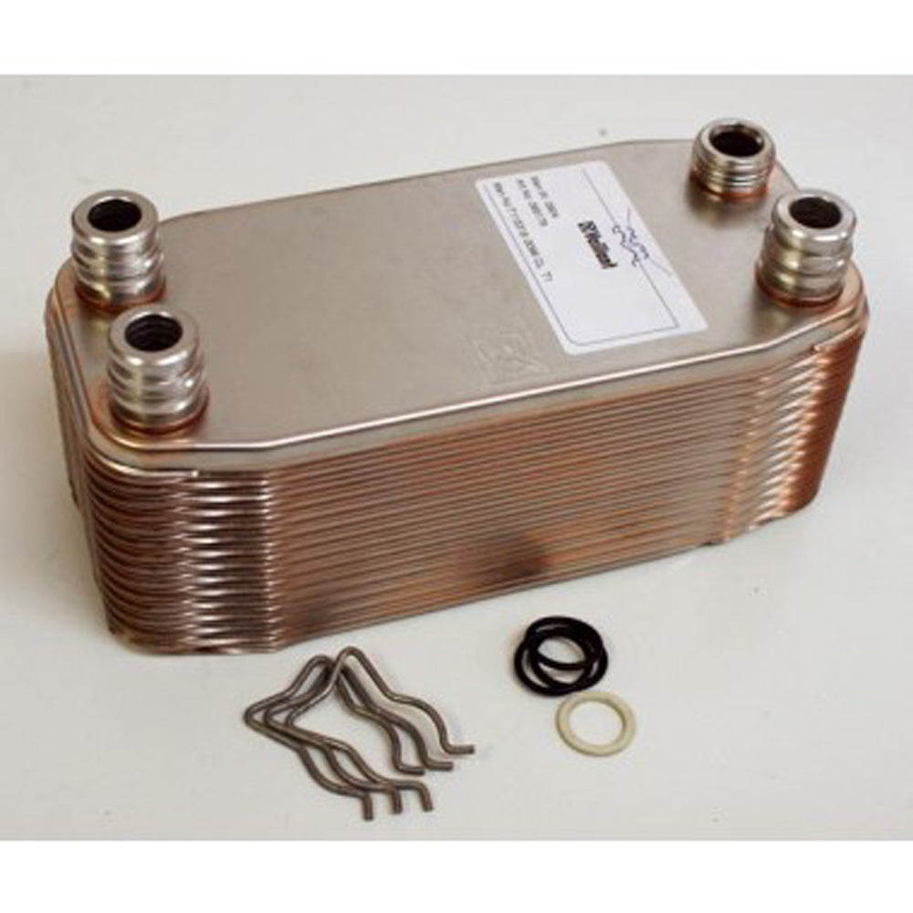 Vaillant 064724 Secondary Heat Exchanger, 28 Plates