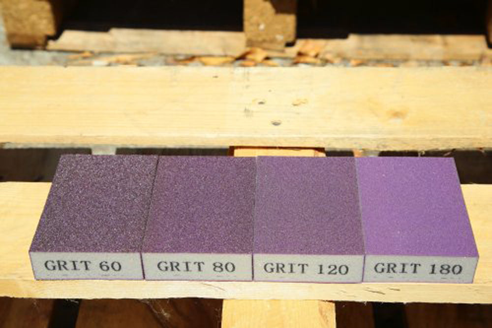 Arystox Ceramic Oxide Abrasive Blocks (Twin Pack), Grit 180, (onyx series) 0