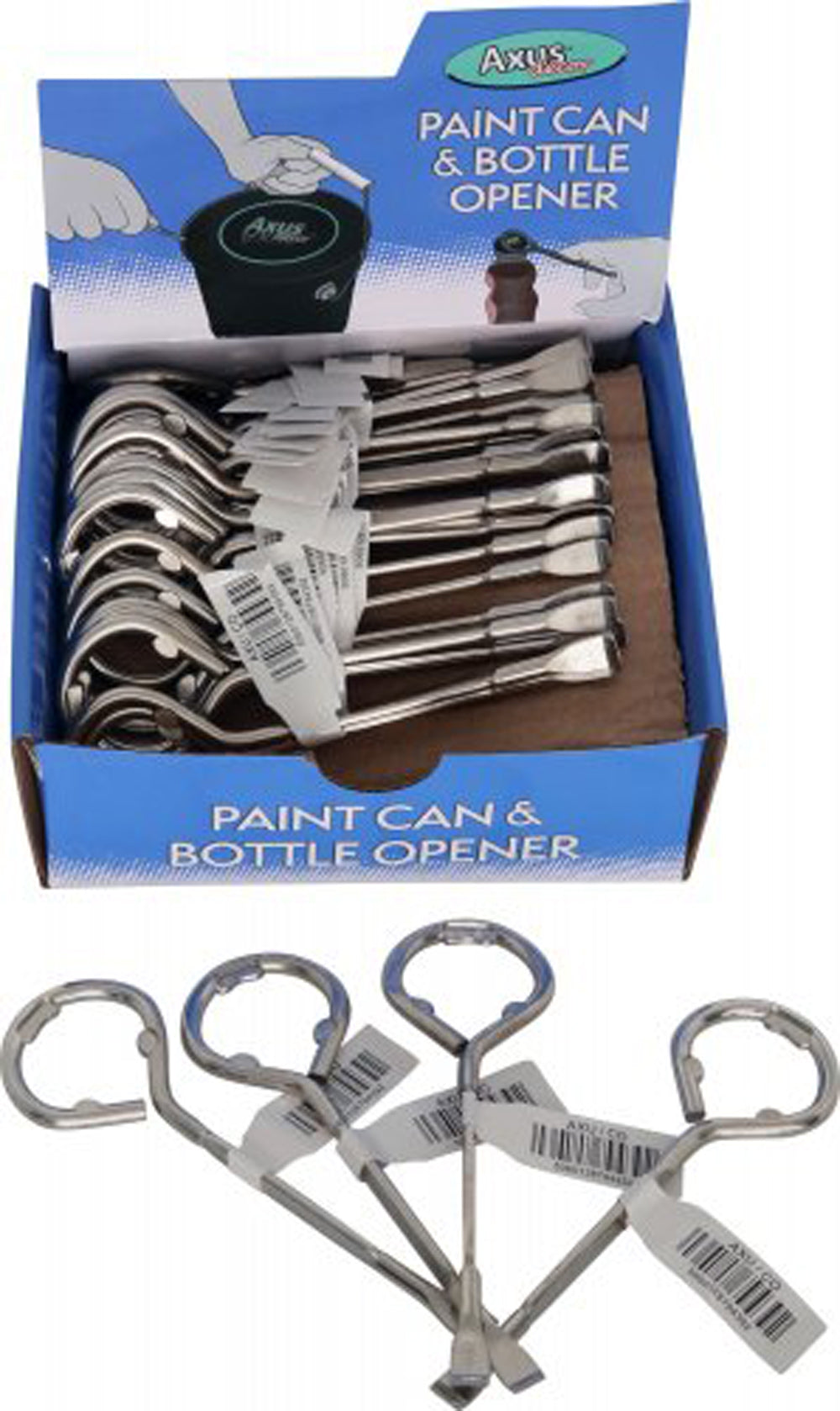 Paint Can & Bottle Opener Display Box of 50