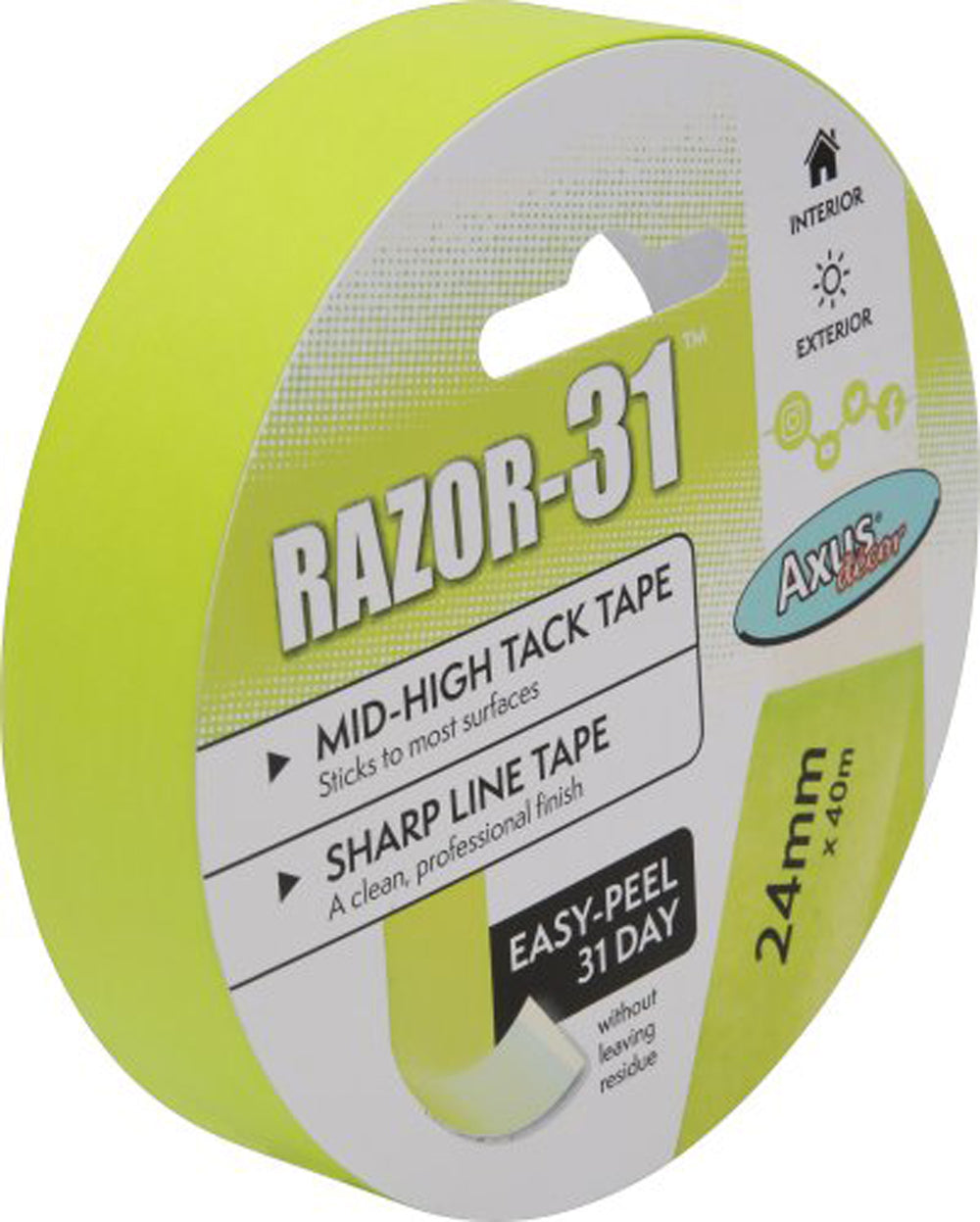 Razor-31 Mid-High Tack Tape 36mm x 40m