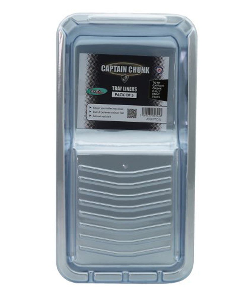 Captain Chunk Mini Tray Liner, (onyx series) Pack of 5