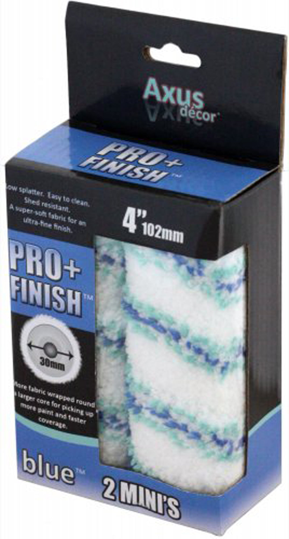 Pro-Finish Double Core Mini Roller, (blue series) 5