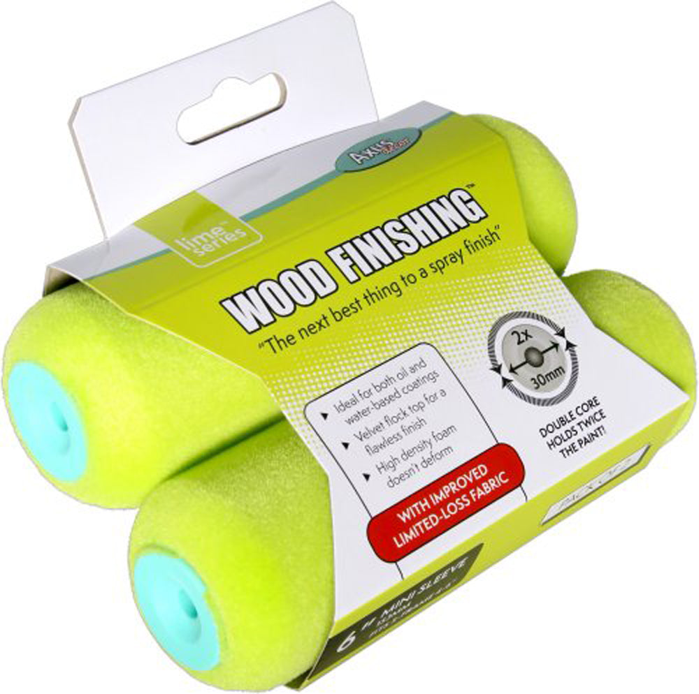 Wood Finishing Double Core Roller, (lime series) 6