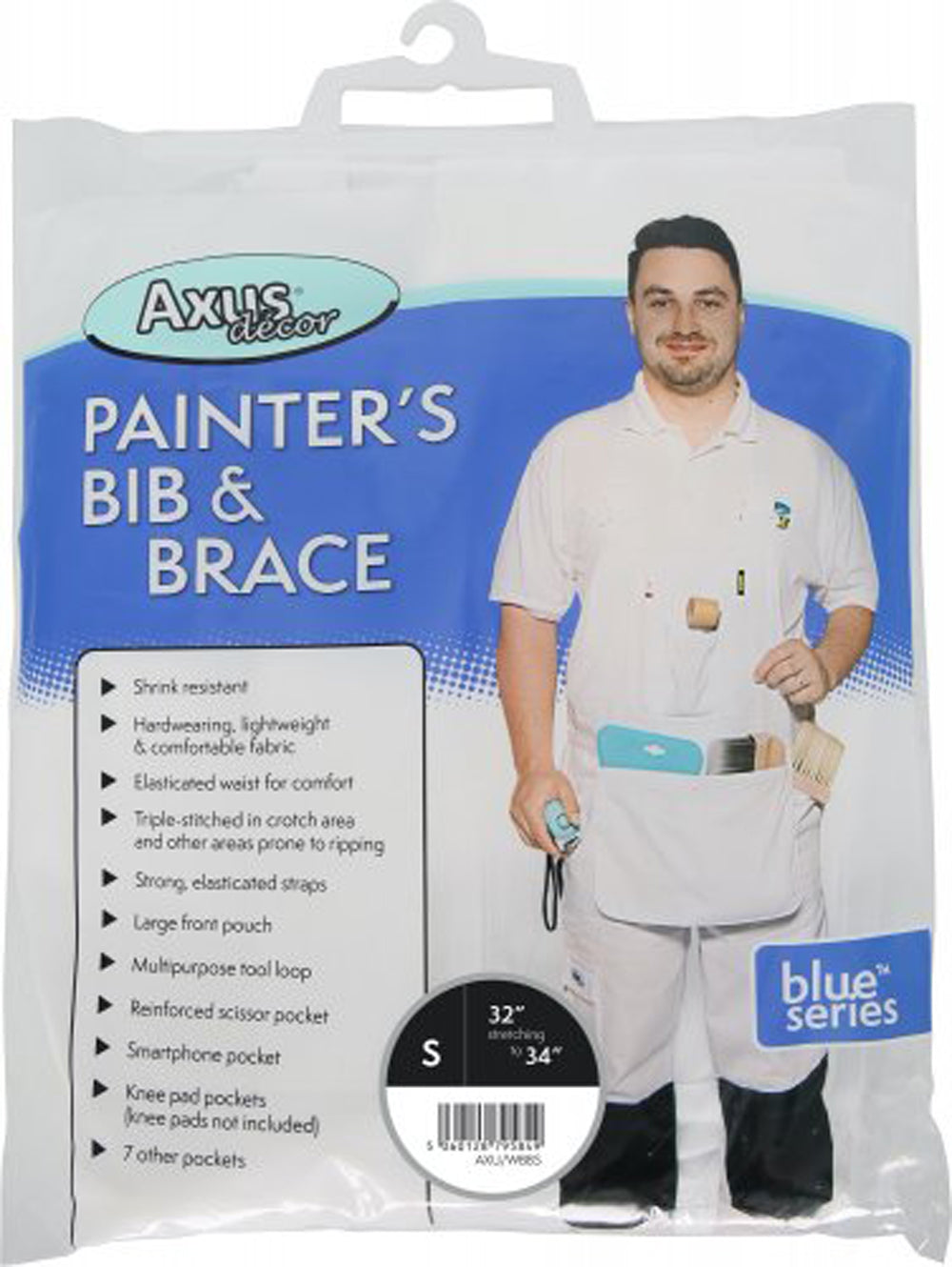 Blue Series Painter's Bib & Brace Medium