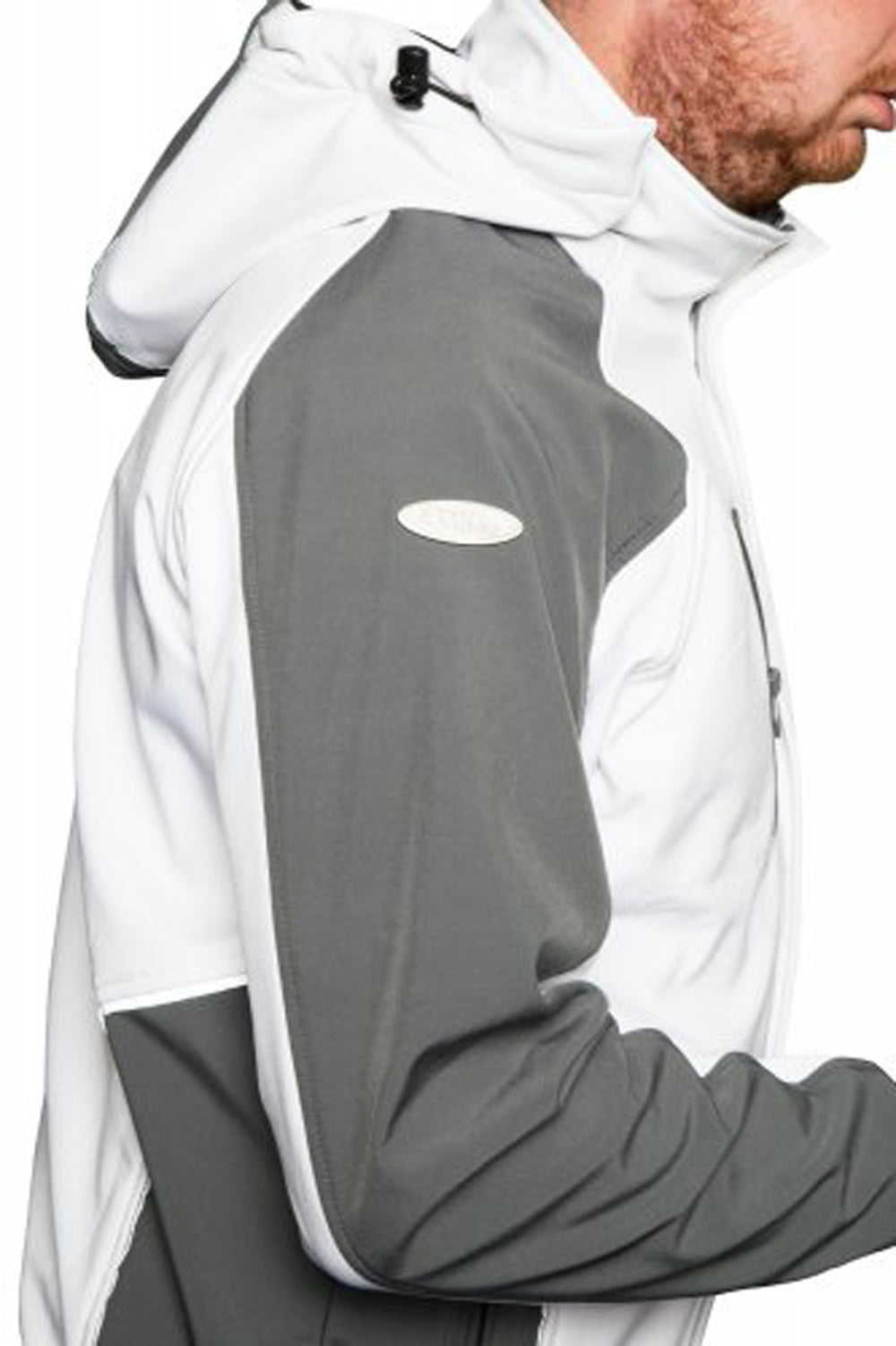 Grey Series S-Tex Jacket, Bright White & Grey XL