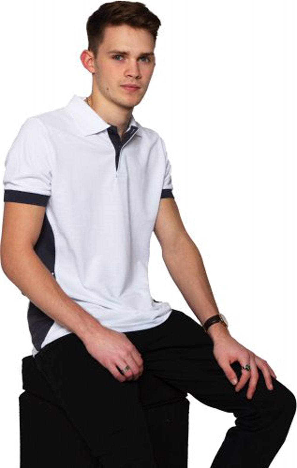 Grey Series S-Tex Polo, Bright White XXL