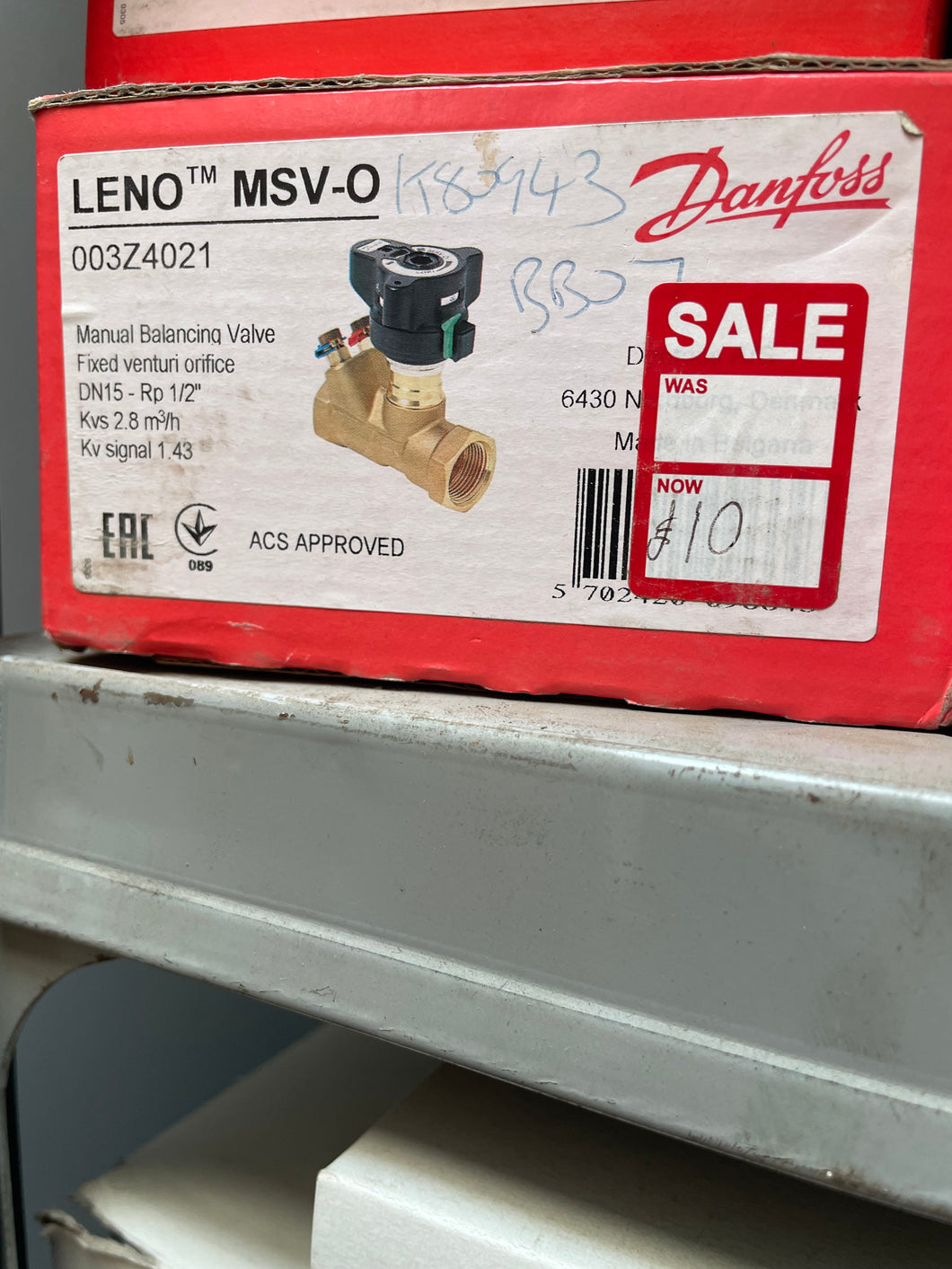 LENO MSV-O Manual Balancing Valve