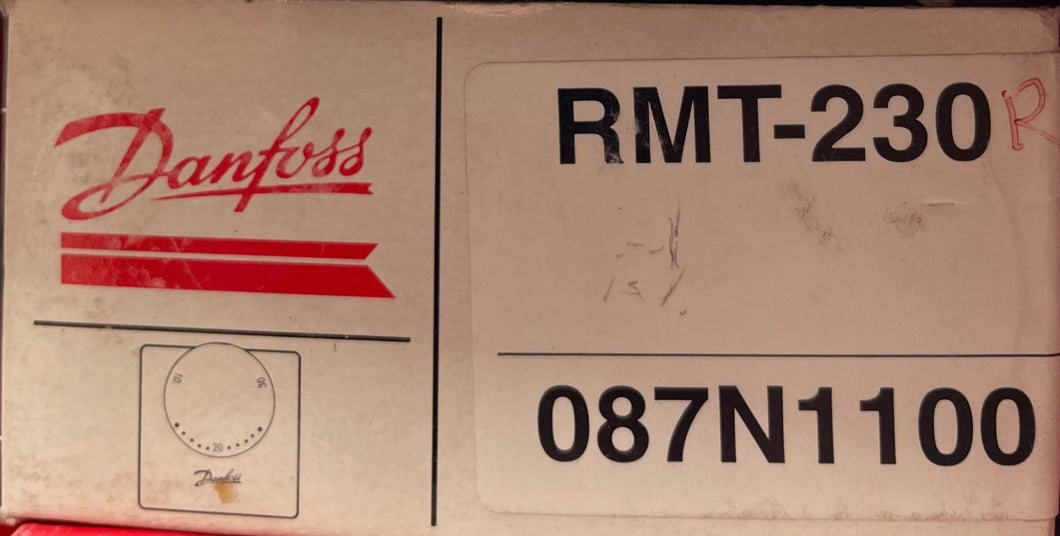 Danfoss Heating - 087N1100 Electromechanical Room Thermostat, RMT230, 230 V, Accelerator