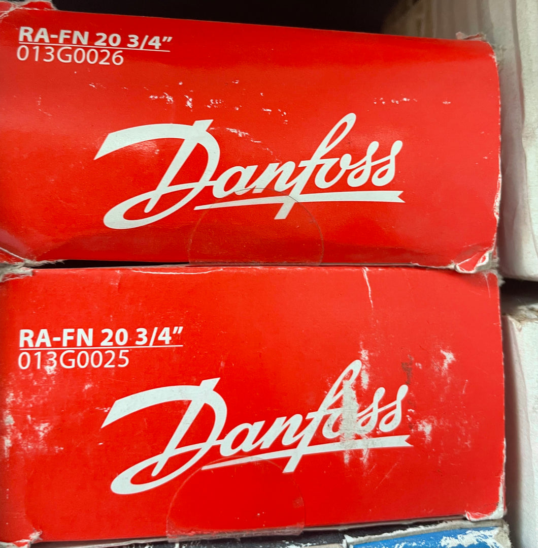 Danfoss 3/4 Inch RA-FN20 Str Valve